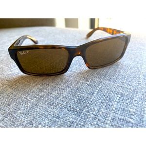Ray Ban RB 4151 Polarized Sunglasses with Tortoise Frames